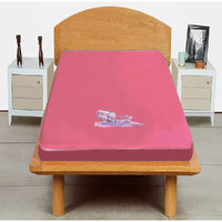 Trance Cotton Feel Terry Ultra Soft Waterproof Mattress Protector | Breathable - Hypoallergenic Mattresses Cover (78X36 Inch | 6.5X3 Feet, Pink - Pack Of 1)