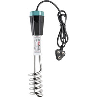 Digismart 2000 Watts Water Proof/Shock Proof Immersion Water Heater (Black) With 1 Year Warranty, Stainless Steel