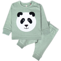 Ariel Cotton Fleece Clothing Sets For Boys & Girls - Unisex Winter Clothing Sets Full Sleeve T-Shirt & Pant