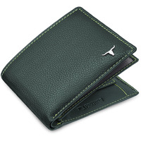 Urban Forest Charlie Green Leather Wallet For Men