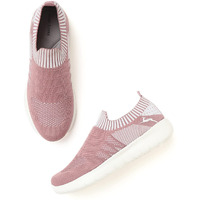 Marc Loire Women's Lightweight Athleisure Knitted Active Wear Slip-On Sneaker Shoes For Sports, Athletics And Walking (Onion, Numeric_3)