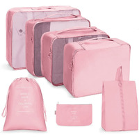 Petrice Travel Organizer, Packing Cubes For Travel, Travel Essentials, Toiletry Bag, Packing Bags For Clothes, Travel Organizer For Women, Travel Pouch, Packing Cubes Travel Organizer (Pink)