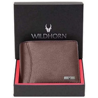 Wildhorn Rfid Protected Leather Wallet For Men, Walnut