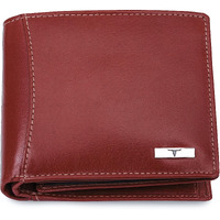 Urban Forest Oliver Aniline Red Leather Wallet For Men