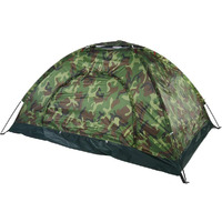 Niyam Polyester Portable Foldable Military Picnic Camping Waterproof 2/4 Person Dome Tent (Army Green) (2 Person)