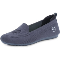 Doctor Extra Soft Flexible Memory Foam Women's Shoes For Walking Gym Training,Casual, Sports,Slip-On,Lightweight Lace Up Athletics Slipon Running Sneaker For Ladies And Girls D-1003-Grey-2 Uk
