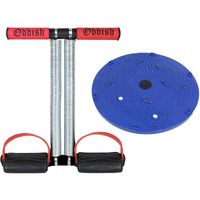 Oddish; Way To Fitness Large And Wide Tummy Trimmer Red Colour Double Spring And Tummy Twister Blue, Home Gym Fitness Combo Pck For Abdominal Exerciser And Waist Trimmer Exercise Equpment, Unisex Adult For Men And Women
