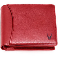 Wildhorn Leather Men's Wallet (Wh1173) (Red)
