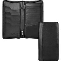 Hamelin Unisex Passport Holder With Rfid Blocking Technology | Vegan Leather Passport Cover,Travel Document Organiser|Passport Wallet With 4 Passport Slots,8 Card Holder Slots| Passport Holder-Black