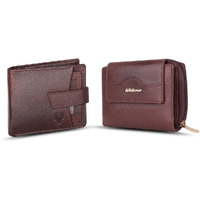 Wildhorn Leather Wallet Giftset For Men & Women, Brown
