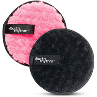 Earth Rhythm Reusable Makeup Remover Cleansing Pads | Easily Removes Stubborn Face & Eye Makeup | Multifunctional, Safe For Oily, Dry Or Sensitive Skin | Pack Of 2