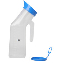 Kashi Surgicals Unisex Polypropylene Autoclavable Urinal (1000 Ml) (Pack Of 1)