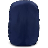 Mutmain Bag Cover Waterproof 25L To 35L Rain Cover For Backpack Schoolbag, Laptop Bag, Dust Proof, Rubberized Material (Navy Blue)