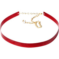 Fabme Women's Metal Adjustable Belt For Saree, Western Dress, Traditional Dress, Party Designer Wear (Red, 2 Cm Wide)