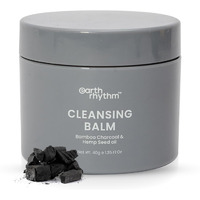 Earth Rhythm Deep Pore Charcoal Cleansing Balm | Cleanse Makeup, Removes Excess Oil & Dirt, Detoxifies & Clear Pores | For All Skin Type | Men & Women  40G
