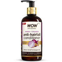 Wow Skin Science Onion Conditioner With Red Onion Seed Oil Extract, Black Seed Oil & Pro-Vitamin B5 - No Parabens, Mineral Oil, Silicones, Color & Peg - 300 Millilitre - Onion Black Seed