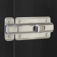Plantex Premium Heavy Duty Door Stopper/Door Lock Latch For Home And Office Doors - Pack Of 1 (Matt Finish)