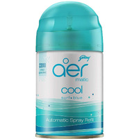 Godrej Aer Matic Refill - Automatic Room Fresheners | Cool Surf Blue | 2200 Sprays Guaranteed | Lasts Up To 60 Days (225Ml)