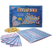 Kids Mandi Tambola Game Set | Housie Deluxe Board Game With 48 Reusable Cards And Tiles | A Complete Family Entertainment Game For All - Age 6 Years And Above