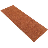 Onlymat Natural Coir Solid Brown Rectangular Door Mat, Waterproof, Low Profile All-Purpose Entryway Rug Quickdry With Anti-Slip Rubber Backing For Indoor And Outdoor Use (120Cm X 40Cm)