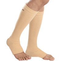 Tynor Compression Stocking Below Knee Classic, Beige, Medium, Pack Of 2
