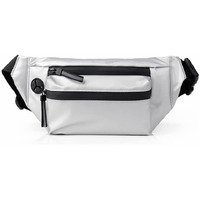 Ketmart Mens And Women Fanny Pack Wasit Bag With Triple Pockets Design Adjustable Large Size Belt Water-Resistant For Men Women Running Workout Hiking Travel Outdoor Picnic. (Silver)