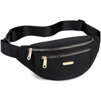 Palay Waist Bags For Women Girls With Adjustable Strap, Stylish Bumbag Chest Bag Waterproof Fanny Bag, Oxford Cloth Waist Pack Outdoor Hiking Running Travel