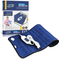 Infi Orthopaedic Electric Heating Pad - Fast Heat Therapy Belt For Pain Relief, 3 Temperature Settings, Overheat Protection, Ideal For Lower Back, Knee, Shoulder, Cramps And Neck Pain, Medium Size