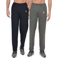 Mack Jonney Men Regular Fit Trackpants Multi-Coloured Small Pack Of 2-D10Nd10A-S