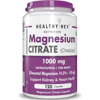 Healthyhey Nutrition Magnesium Citrate-120 Vegetable Capsules