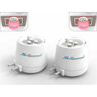 Shivansh Technology Plastic Multipurpose Camphor Oil Diffuser With Night Lamp,Kapoor Dani,Aroma Diffuser,Incense Burner,Relax&Rejuvenate With Our Oil Diffuser&Night Lamp(Red Light Pack Of 2)