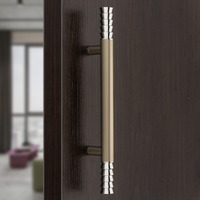 Plantex Satin White Lotus Main Door Handle For Pull And Push Operations (Model-103), Pull Handle - 3 Years Warranty