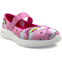 Kazarmax Kids Girl's Pink Ballerinas - 8 Kids Uk