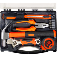 Ibell Ht17-30 Hand Tool Kit For Household Diy & Emergency Maintenance (14 Pieces)
