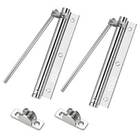 Volo Spring Door Closer For Residential/ Commercial Purposes, For 35Kg Light Weight Pvc/ Aluminium Doors, Converts Hinged Door To Automatic Self-Closing Door, Spring Door Closer (Pack Of 2)