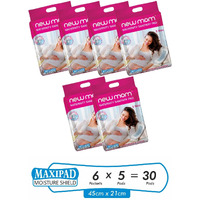 Newmom Disposable Maternity Pads - Maxi, Pack Of 5 X 6
