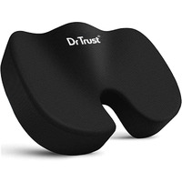 Dr Trust (Usa) Non-Slip Orthopedic Coccyx Seat Cushion For Tailbone & Sciatica Pain Relief Hip Support
