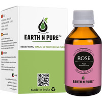 Earth N Pure Rose (Gulab Oil) Essential Oil Natural And Therapeutic Grade 100 Ml
