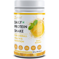 Mypro Sport Nutrition Daily Protein Shake 118 Kcal Calories,25 Vitamin,Minerals & 7 Herbs,Provide Energy,Support Immunity & Bone Health-For Men & Women Mango Flavor -800Gm-80 Servings