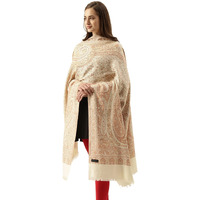 Pashmoda Women Shahnaz Antique Jamawar Shawl (Size: 101 X 203 Cm)