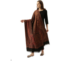 Pashmoda Women Shahnaz Antique Jamawar Shawl (Size: 101 X 203 Cm)