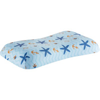 The White Willow Bed Pillow For Kids-Baby Pillow For 2 Years To 8 Years-Contour Memory Foam Soft Kids Pillow For Sleeping-Small Pillow-Kids Pillow For Girls & Boys-Toddler Pillow-Blue Pillow Cover