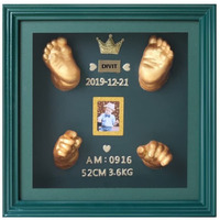 Mold Your Memorie Baby Casting Frame For Baby Hand And Foot. Box Frame For Hand Casting Kit Conatains Only Frame.
