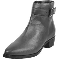 Mochi Women's Grey Faux Leather Buckle Detail Fashion Ankle Boot Uk/5 Eu/38 (31-69)