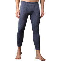 Wearslim Premium Winter Thermal Bottom Underwear For Men | Ultra Soft Winter Warmer Inner Wear Johns Pant Lower Blue