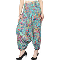 Ke Kanhaexports Women Yoga Pants Stretchable Harem Pants Stylish Baggy Trousers For Woman Multipurpose Wear In Gym,Yoga, Track & Loose Fit Multi Way Of Styling Pants (Pants 1) Xl