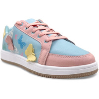 Kazarmax Xxiv Pink Blue White Pastel Colourblock Trainers/Sneakers Shoes For Girls/Women- 6 Uk