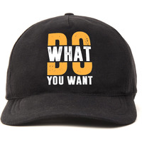 Primebox Head Caps For Men Unisex With Adjustable Velcro Strap Cap Summer Caps Men Sports Cricket Caps, Gym Cap (Black Cap Do What You Want Print)