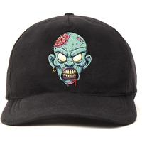 Primebox Head Caps For Men Unisex With Adjustable Velcro Strap Cap Summer Caps Men Sports Cricket Caps, Gym Cap (Black Cap Zombie Head Print)
