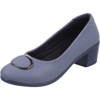 Metro Women Blue Synthetic Leather Formal/Pump Shoes Uk/6 Eu/39 (31-255)